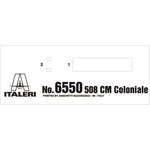 ITALERI 1/35 FIAT 508 "COLONIALE" W/CREW
