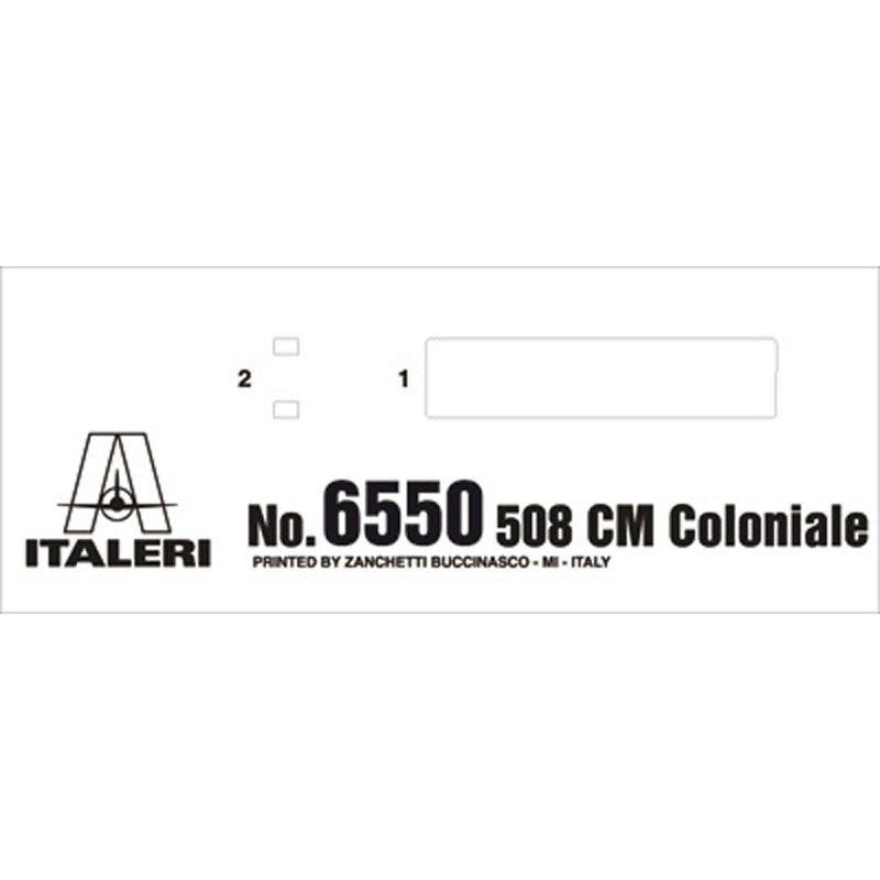 ITALERI 1/35 FIAT 508 "COLONIALE" W/CREW