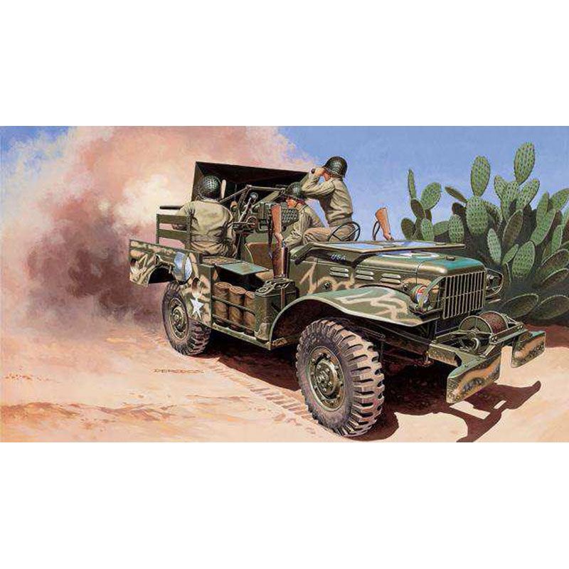 ITALERI 1/35 M6 GUN MOTOR CARRIAGE WC-55
