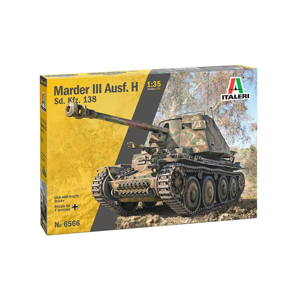ITALERI 1/35 SD.KFZ 138 AUSF. H MARDER III W/CREW