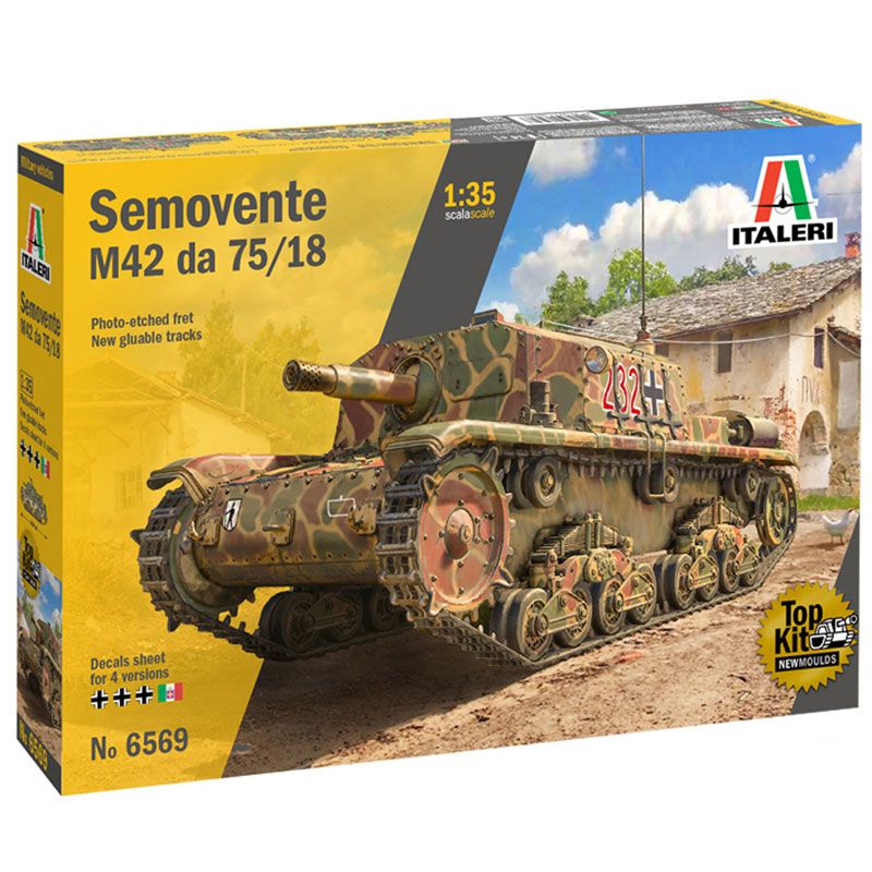 ITALERI 1/35 SEMOVENTE M42 DA 75/18