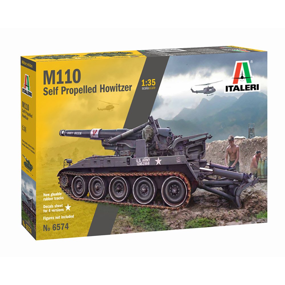 ITALERI 1/35 M110 SELF PROPELLED HOWITZER