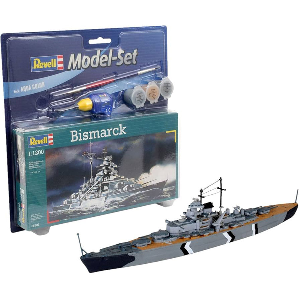 REVELL 1/1200 MODEL SET BISMARCK