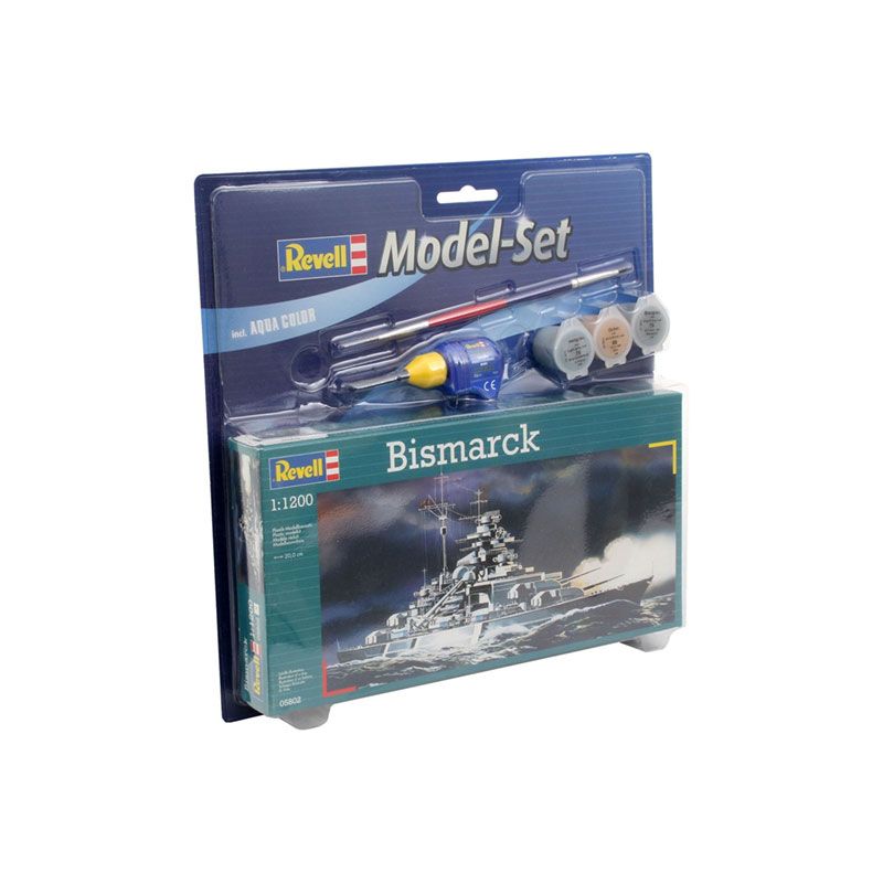 REVELL 1/1200 MODEL SET BISMARCK