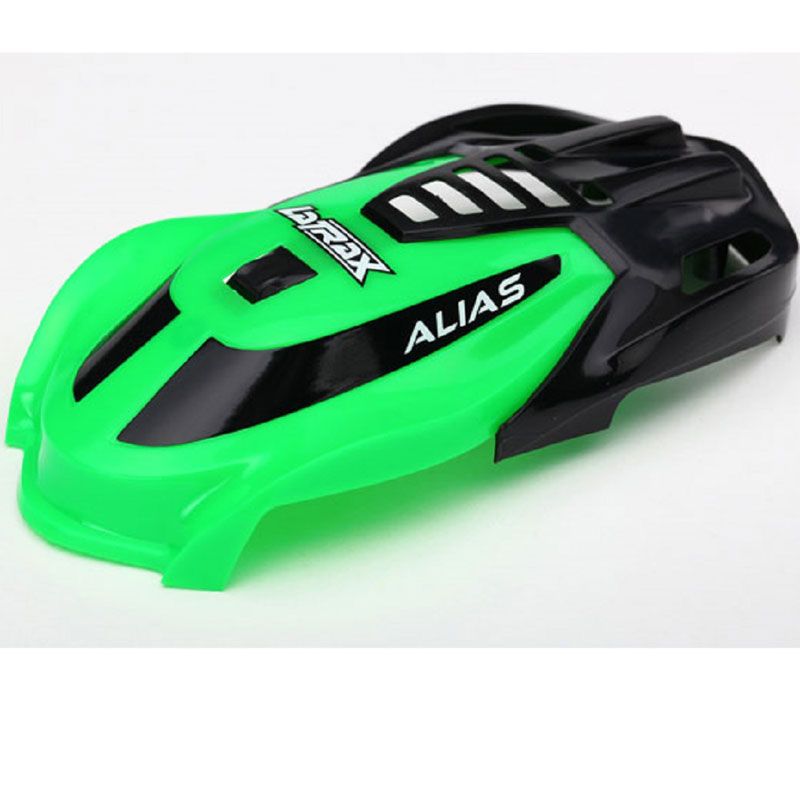 TRAXXAS CANOPY ALIAS GREEN/ SCREWS CANOPY VI