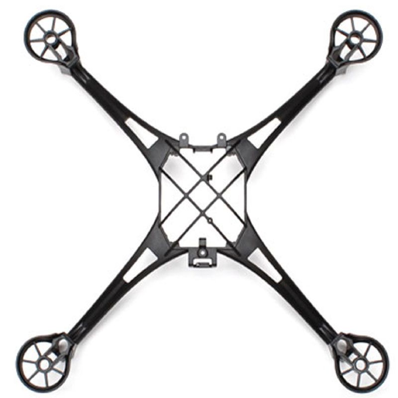 TRAXXAS MAIN FRAME (BLACK)/ SCREWS MAIN FRAME