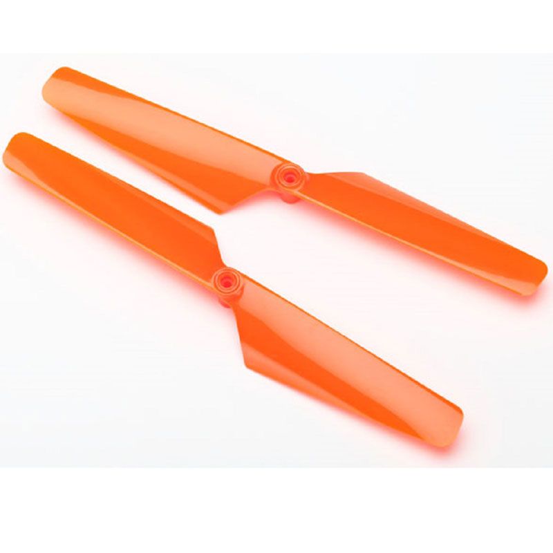TRAXXAS ROTOR BLADE SET ORANGE (2) ROTOR BLADE
