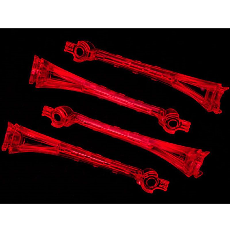 TRAXXAS LED LENS RED (4) LED LIGHT PIPES RED (4)