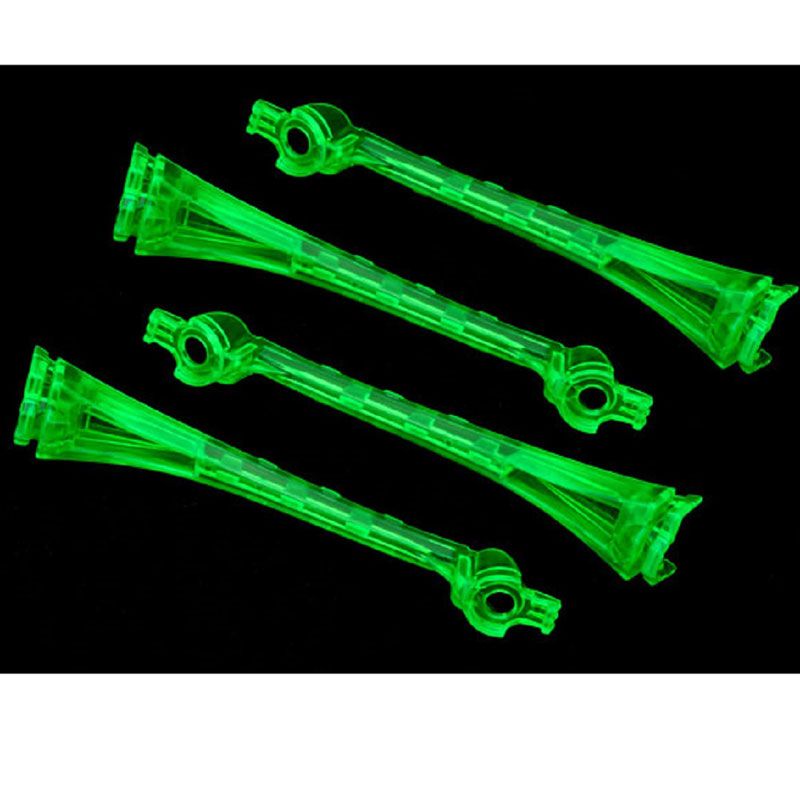 TRAXXAS LED LENS GREEN (4) LED LIGHT PIPES GREE
