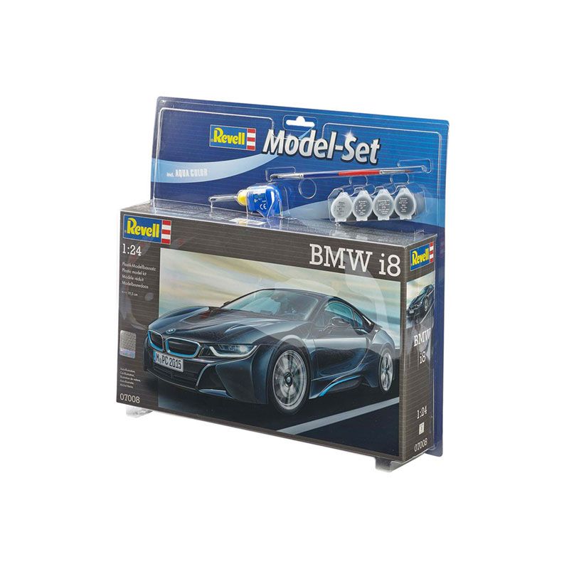 REVELL 1/24 MODEL SET BMW I8