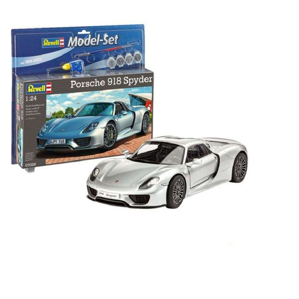 REVELL 1/24 MODEL SET PORSCHE 918 SPYDER