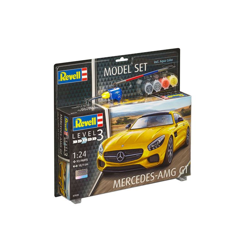 REVELL 1/24 MODEL SET MERCEDES-AMG GT