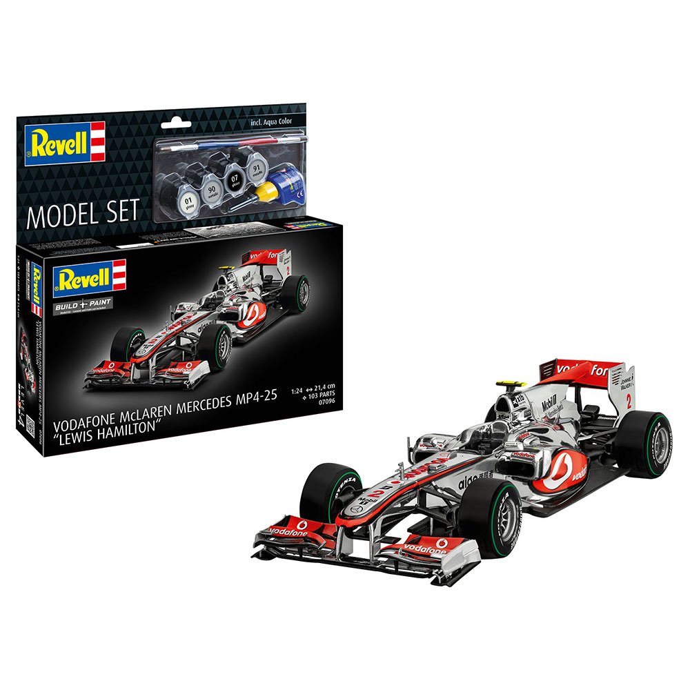 REVELL 1/24 MODEL SET MCLAREN MERCEDES MP4-25 - LEWIS HAMILTON