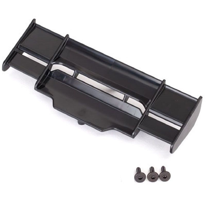 TRAXXAS WING  RUSTLER 4X4 BLK
