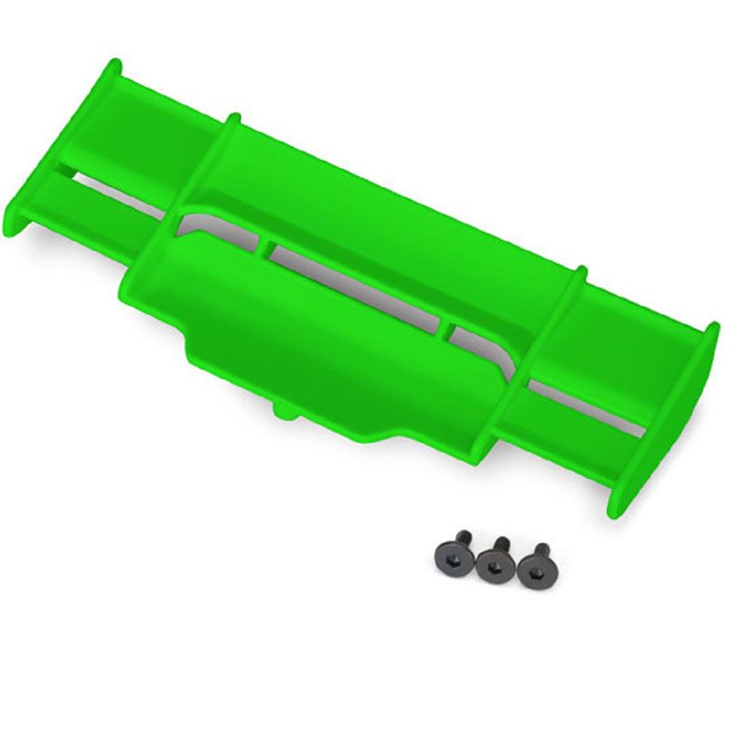 TRAXXAS WING RUSTLER 4X4 (GREEN) 3X8 FCS (3)