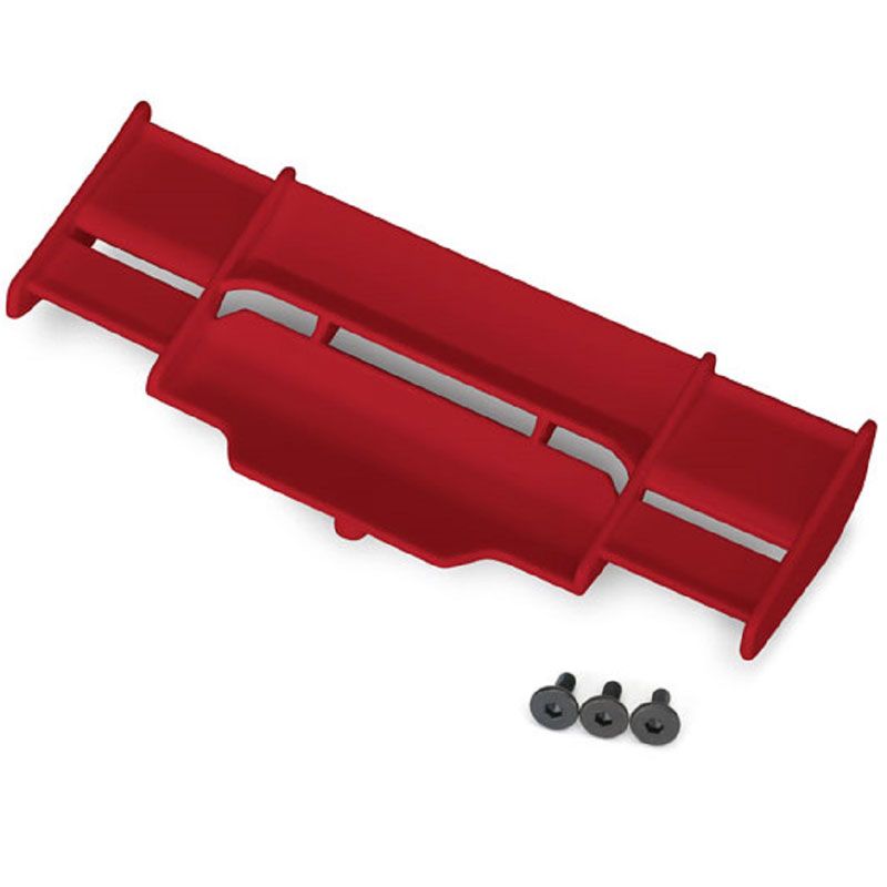 TRAXXAS WING RUSTLER 4X4 (RED) 3X8 FCS (3)