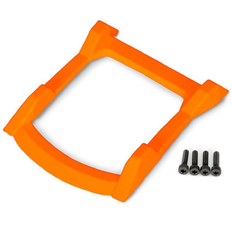 TRAXXAS SKID PLATE ROOF (BODY) (ORANGE) 3X12 CS (4)