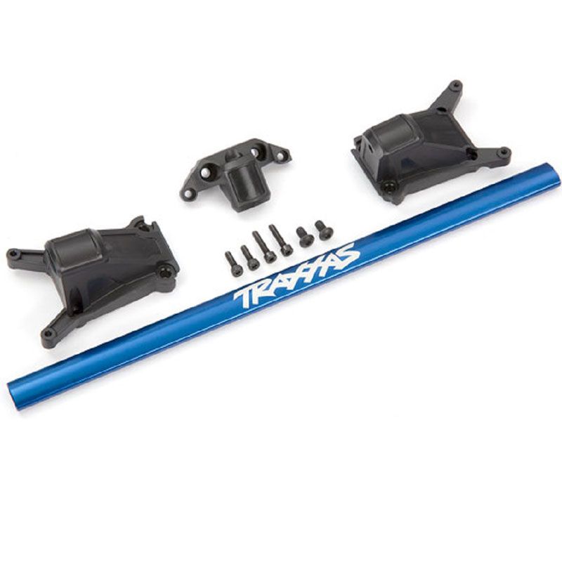 TRAXXAS CHASSIS BRACE KIT BLUE (FITS RUSTLER & SLASH 4X4 MODELS  WITH LOW-CG CHASSIS)