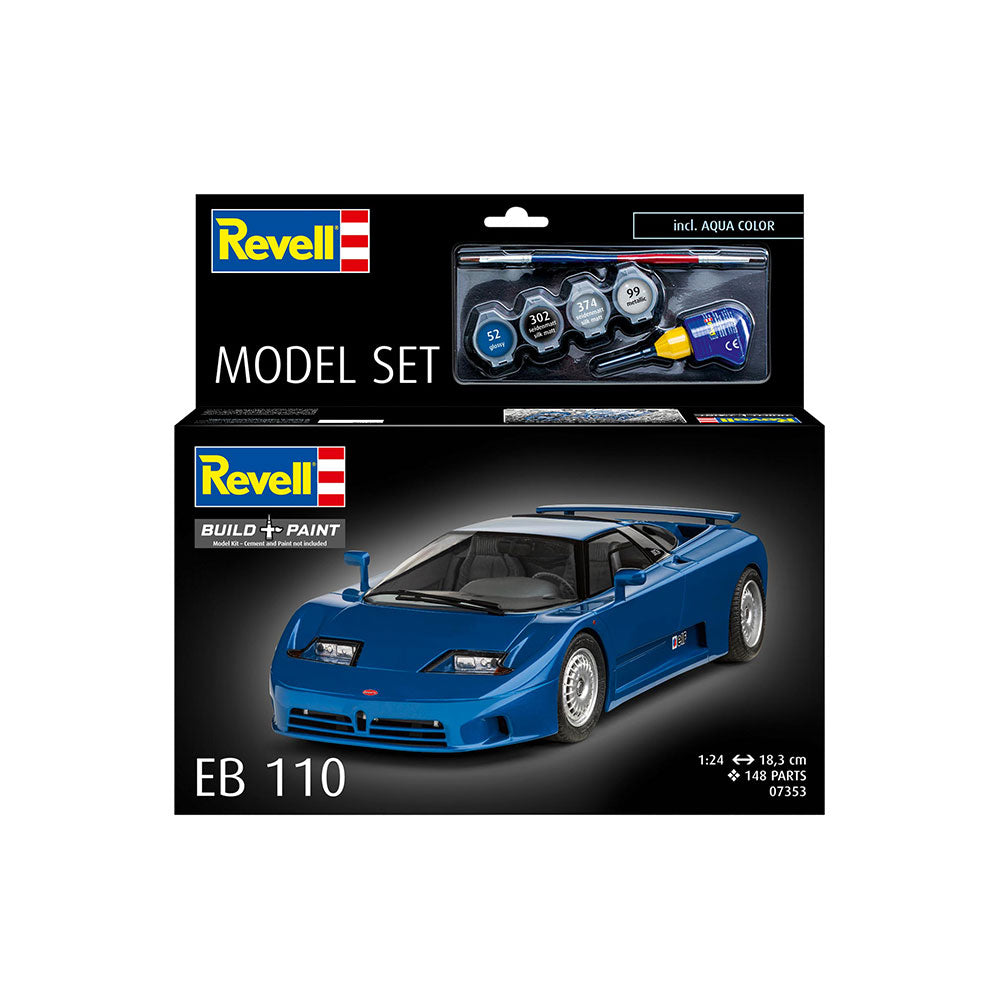 REVELL 1/24 MODEL SET BUGATTI EB110