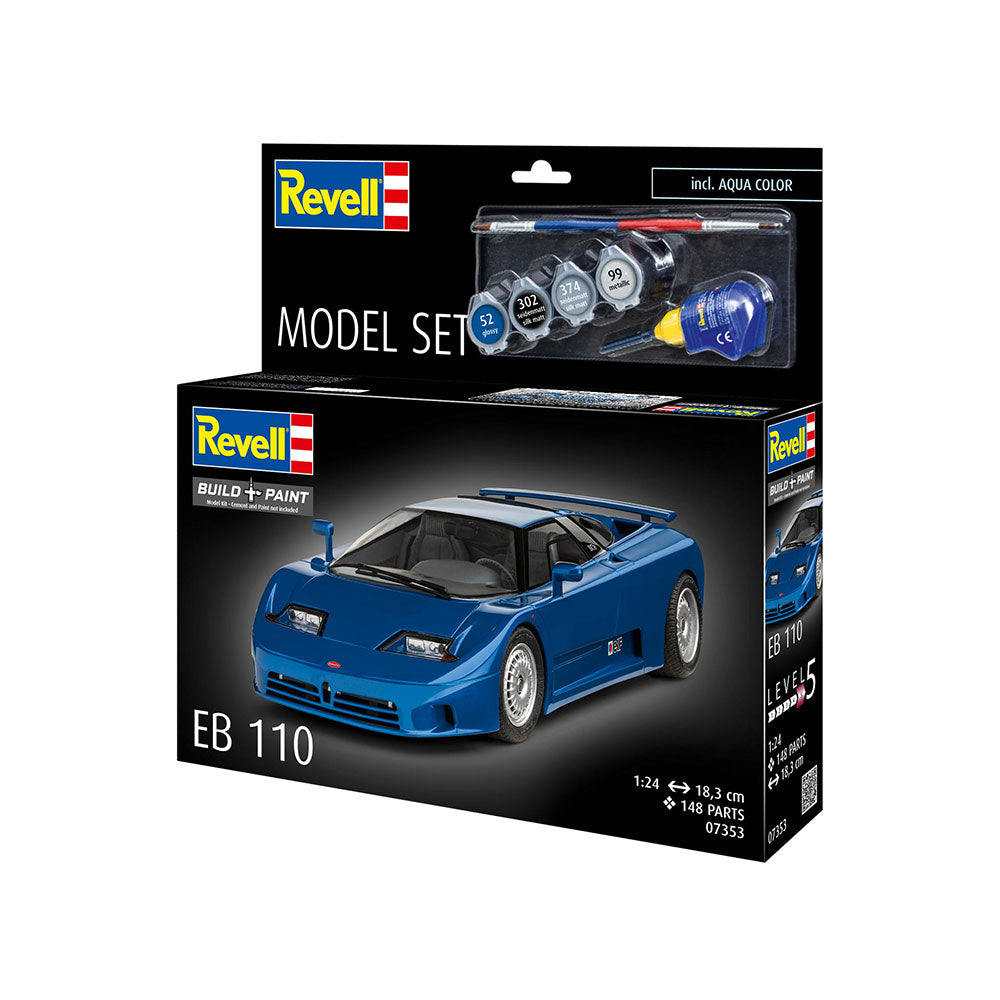REVELL 1/24 MODEL SET BUGATTI EB110