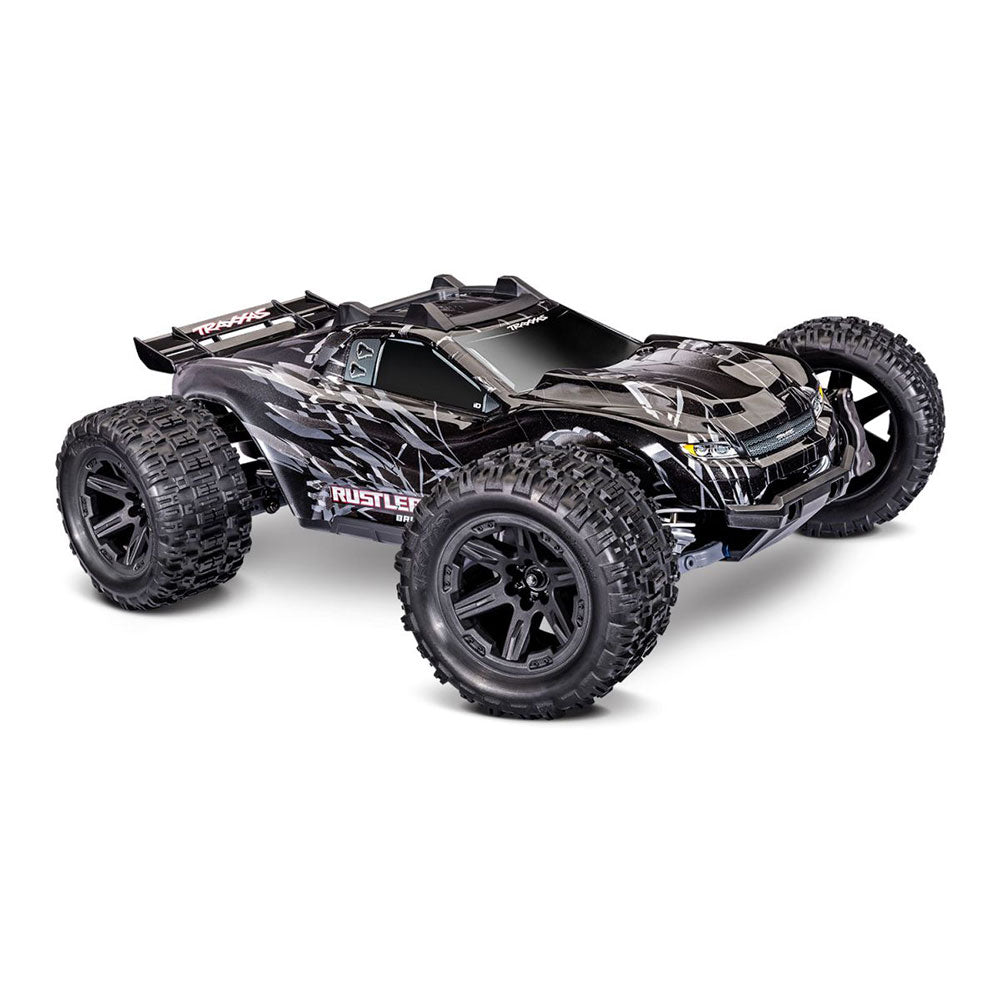 TRAXXAS RUSTLER 4X4 BRUSHLESS - BLACK