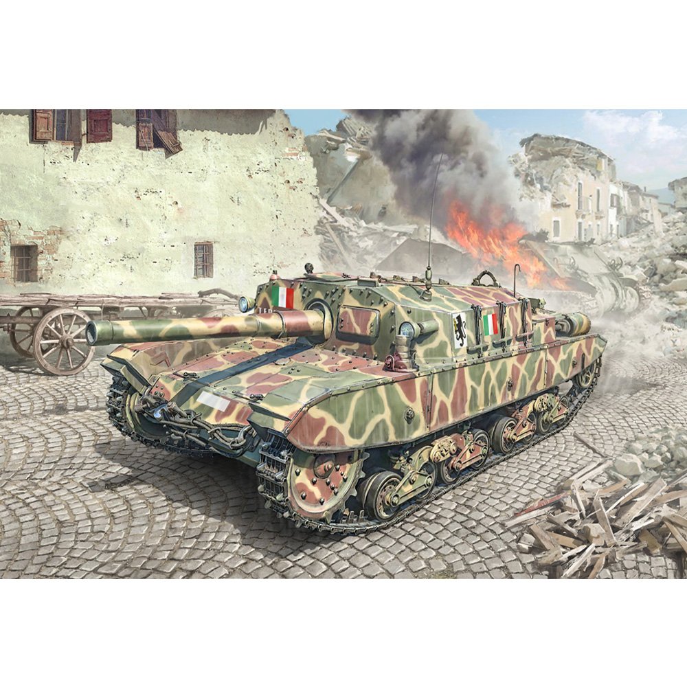 ITALERI 1/35 SEMOVENTE M43 BASSOTTO