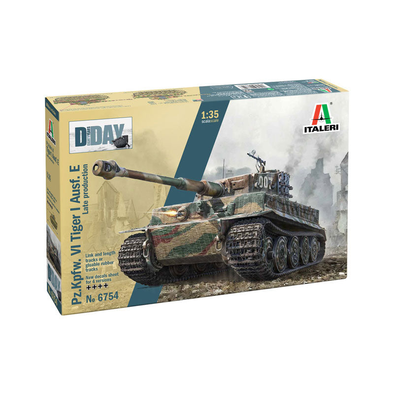ITALERI 1/35 PANZERKAMPFWAGEN VI TIGER I AUSF. E - D-DAY 80TH ANNIVERSARY