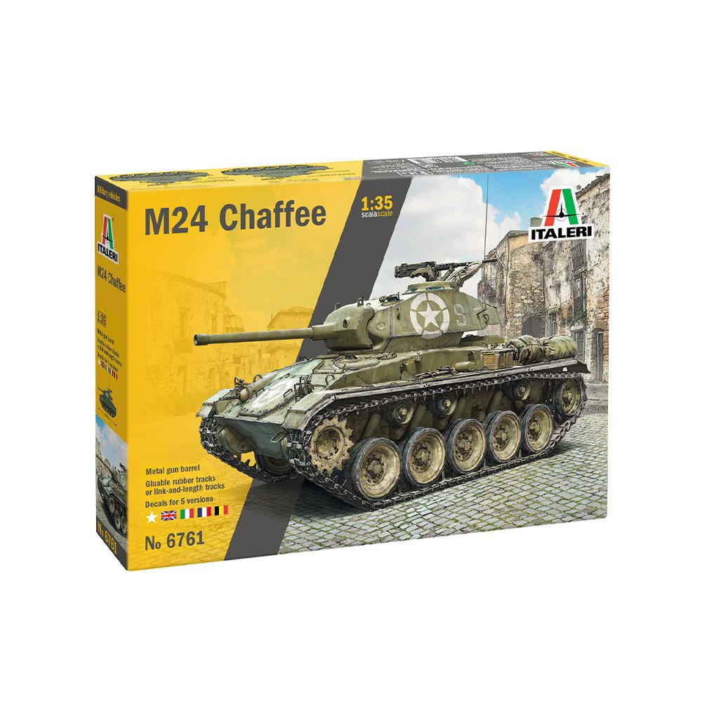 ITALERI 1/35 M24 CHAFFEE U.S. LIGHT TANK