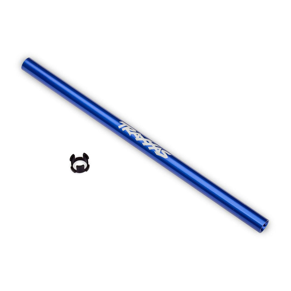 TRAXXAS DRIVESHAFT CTR 6061-T6 ALUM BLUE-ANOD