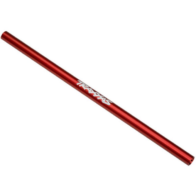 TRAXXAS DRIVESHAFT CENTER 6061-T6 ALUMIN (RED-ANOD) (189MM)