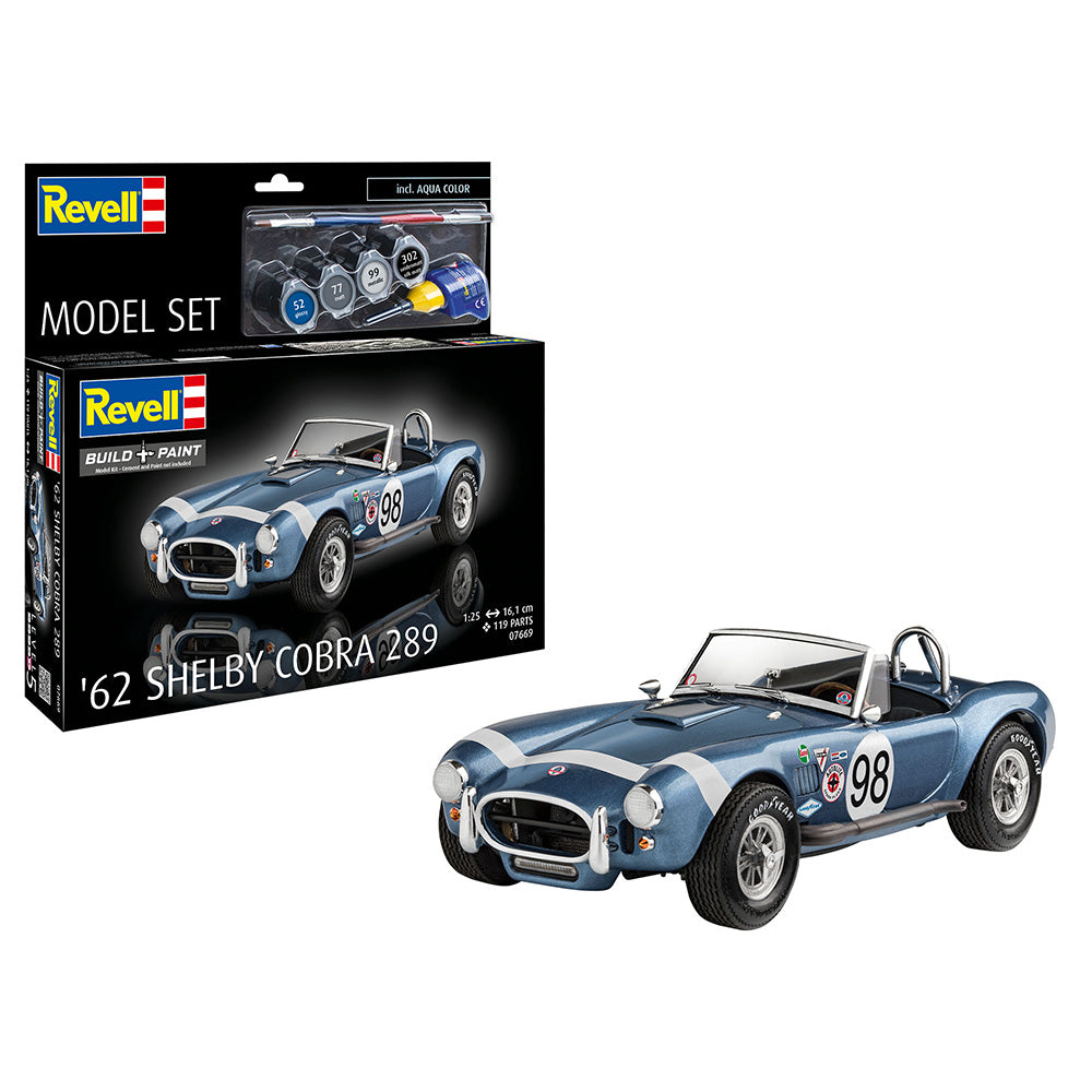 REVELL 1/25 MODEL SET 1962 SHELBY COBRA 289