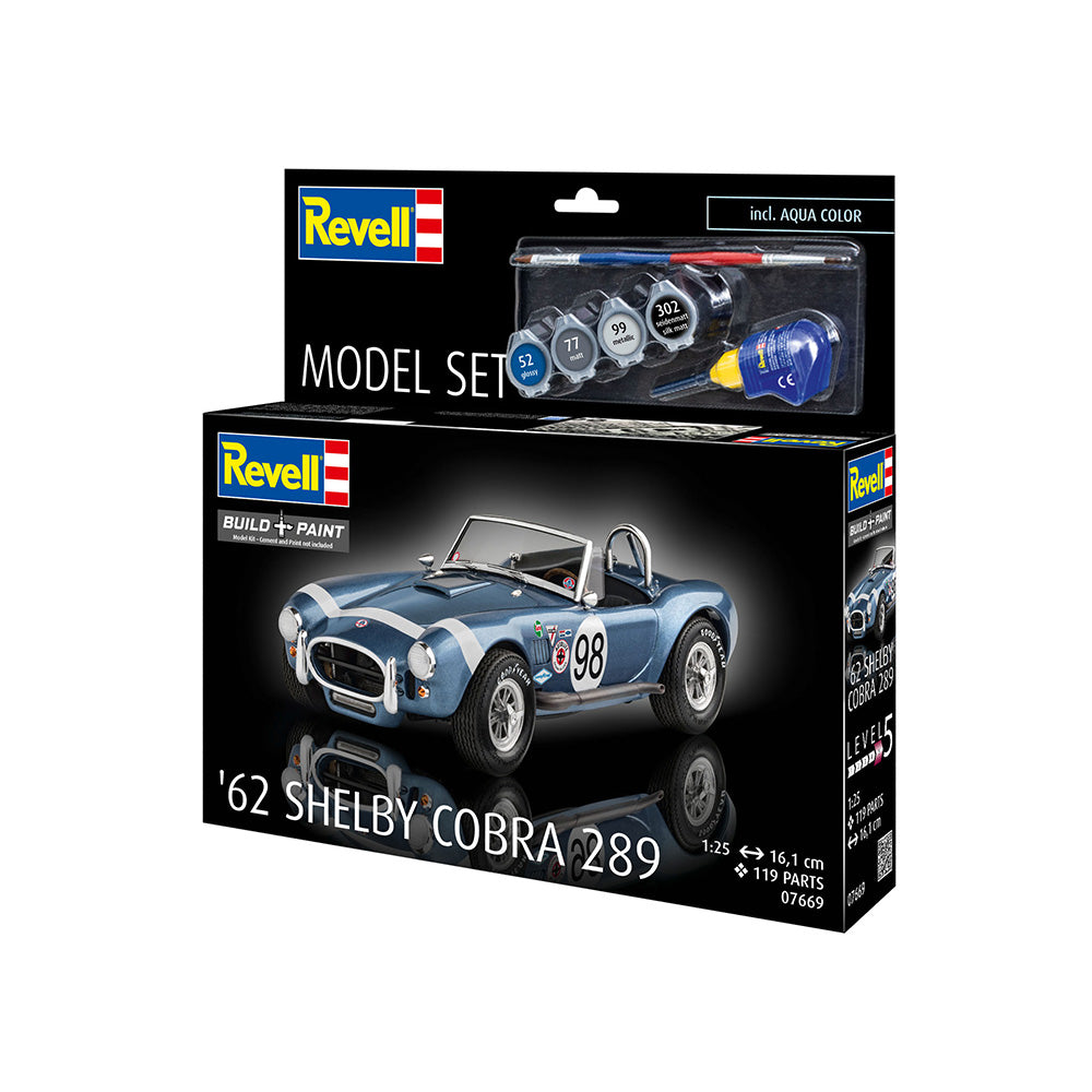 REVELL 1/25 MODEL SET 1962 SHELBY COBRA 289