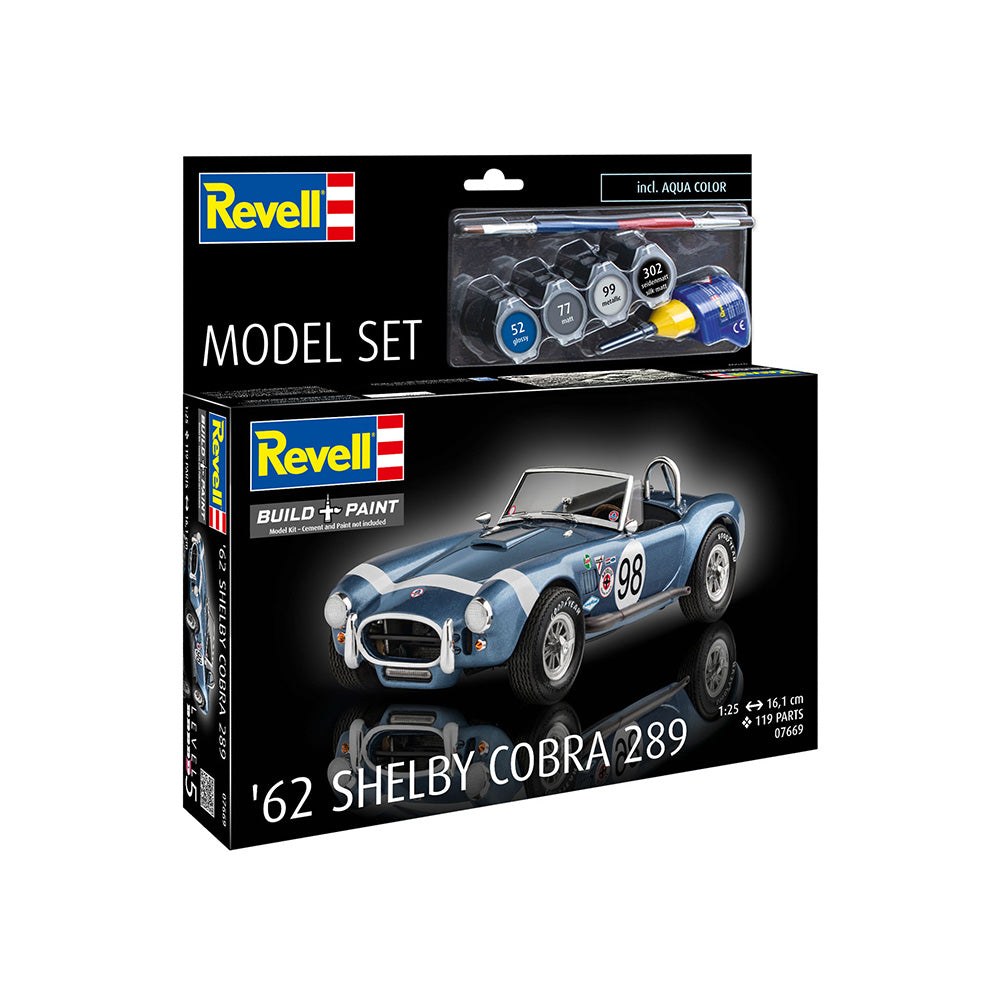 REVELL 1/25 MODEL SET 1962 SHELBY COBRA 289