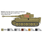 ITALERI 1/35 PZ. KPFW. VI TIGER I AUSF.E (TP) EARLY PRODUCTION