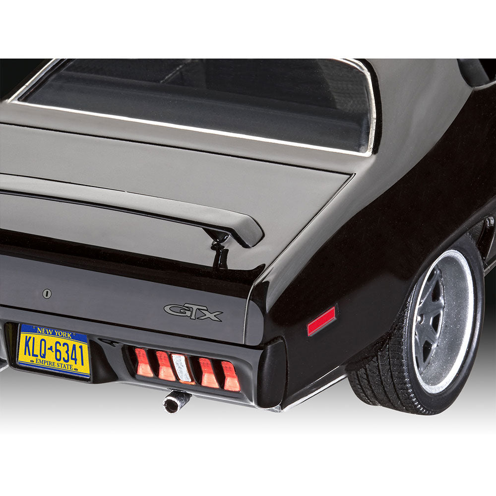 REVELL 1/76 MODEL SET FAST AND FURIOUS - DOMINIC'S 1971 PLYMOUTH GTX
