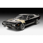 REVELL 1/76 MODEL SET FAST AND FURIOUS - DOMINIC'S 1971 PLYMOUTH GTX