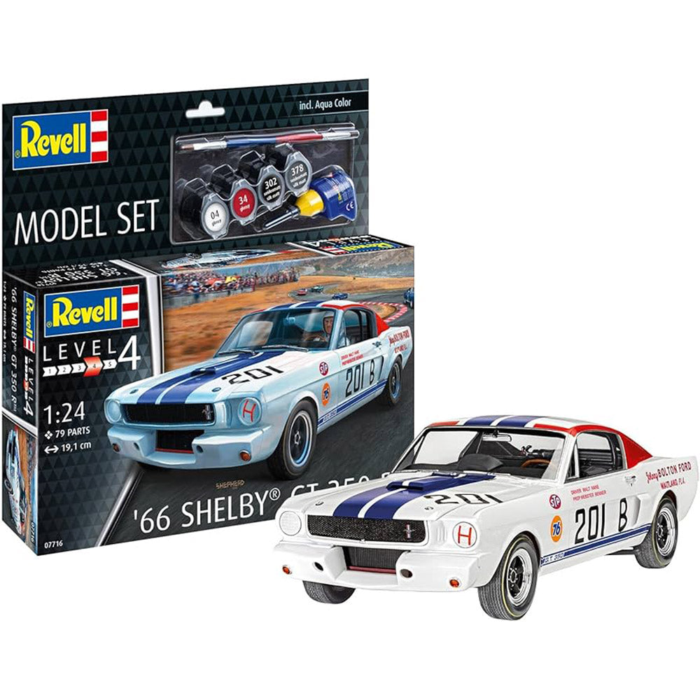 REVELL 1/24 MODEL SET 1966 SHELBY GT350 R