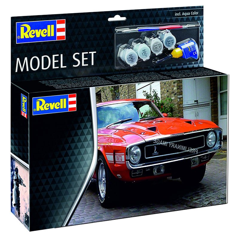 REVELL 1/25 MODEL SET 1970 SHELBY GT500