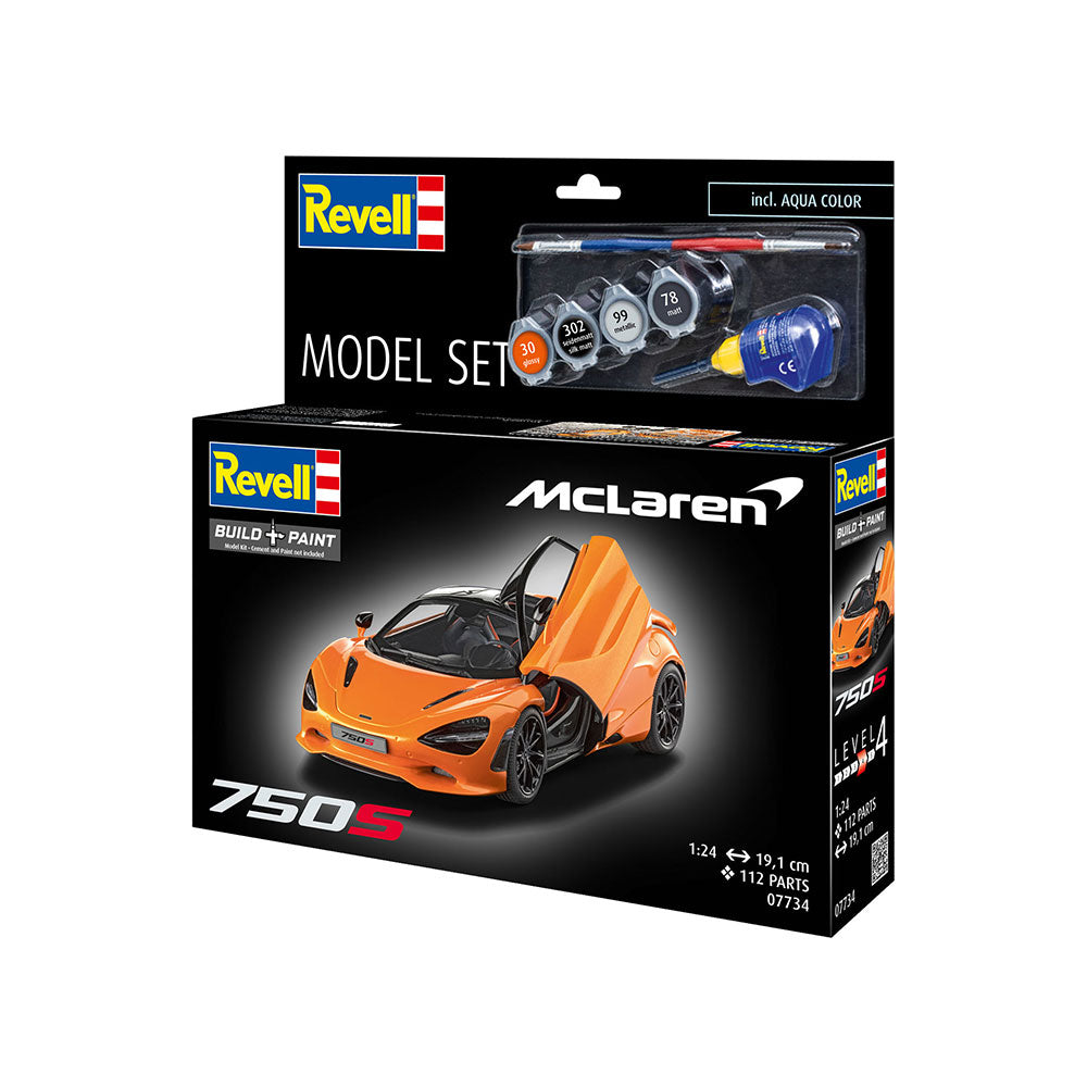 REVELL 1/24 MODEL SET MCLAREN 750S