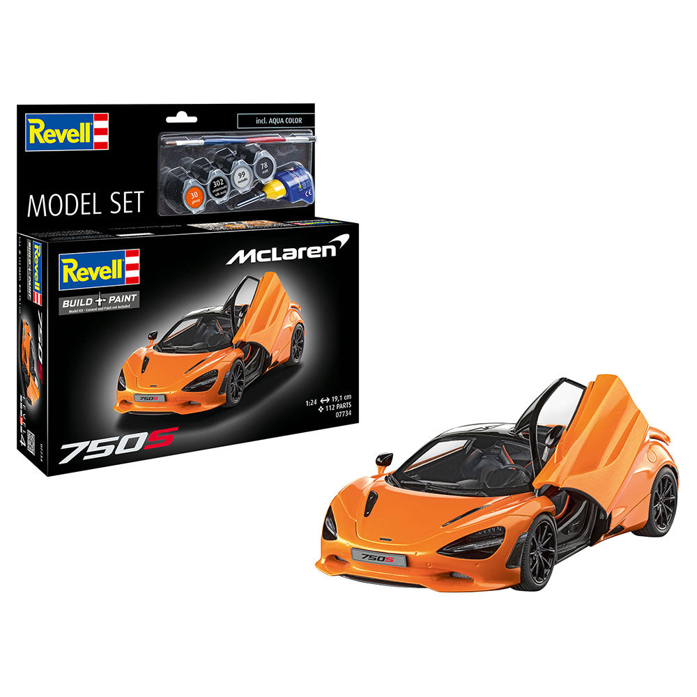 REVELL 1/24 MODEL SET MCLAREN 750S