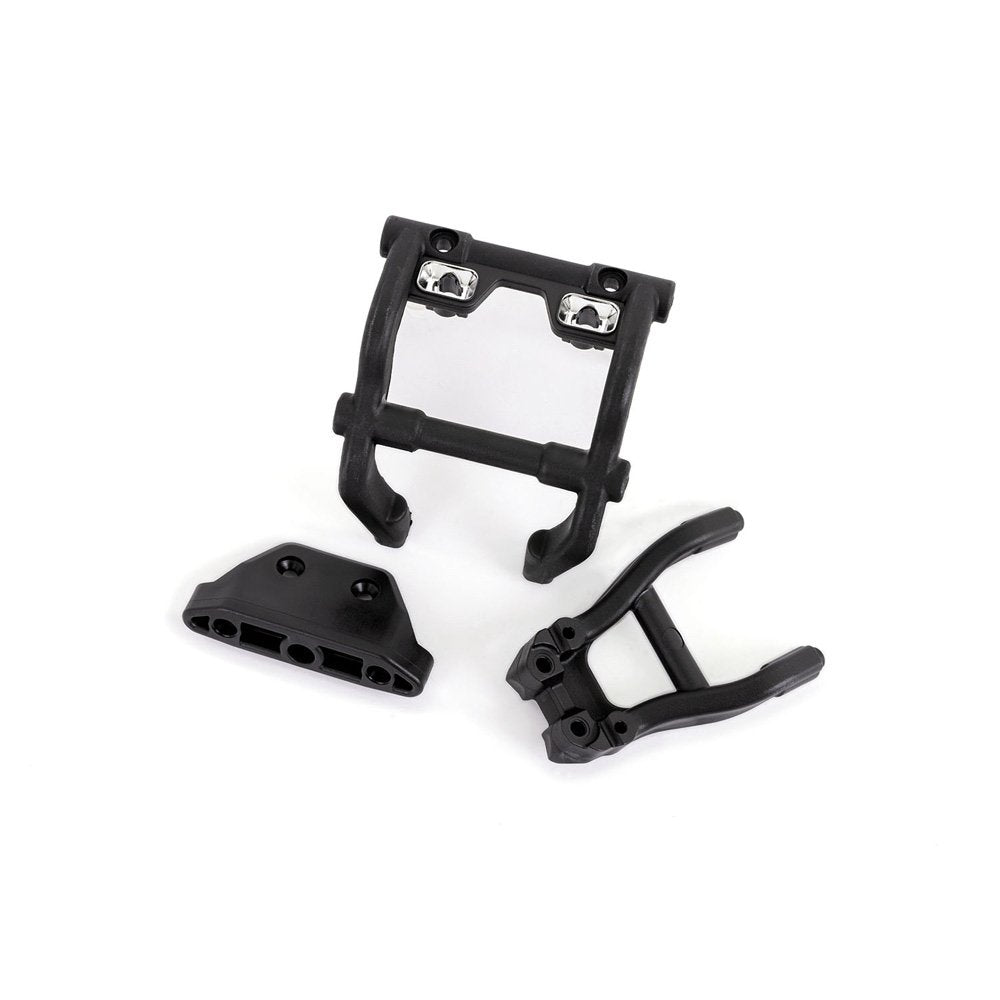TRAXXAS WHEELIE BAR MOUNTS/ REAR SKIDPLATE (FITS 4WD STAMPED)