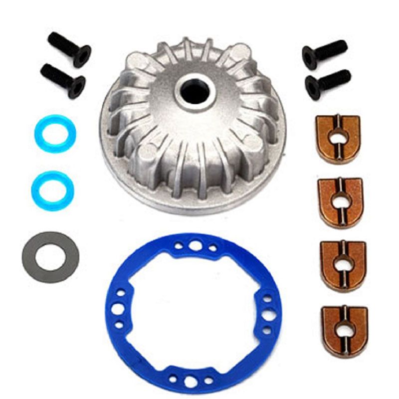 TRAXXAS HOUSING CENTER DIFFERENTIAL (ALUM) X-RING GASKETS (2)/ RING GEAR GASKET