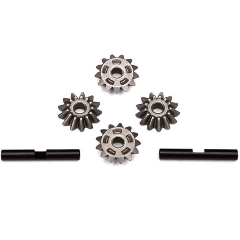 TRAXXAS GEAR SET CENTER DIFFOUTPUT GEARS (2) SPIDER GEARS (4) SPIDER GEAR SHAFT (2)