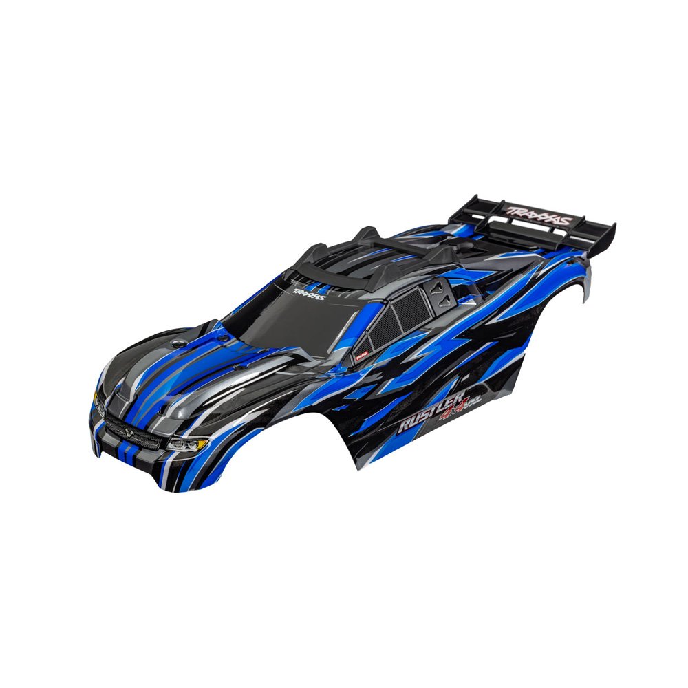 TRAXXAS BODY RUSTLER 4X4 VXL BLUE