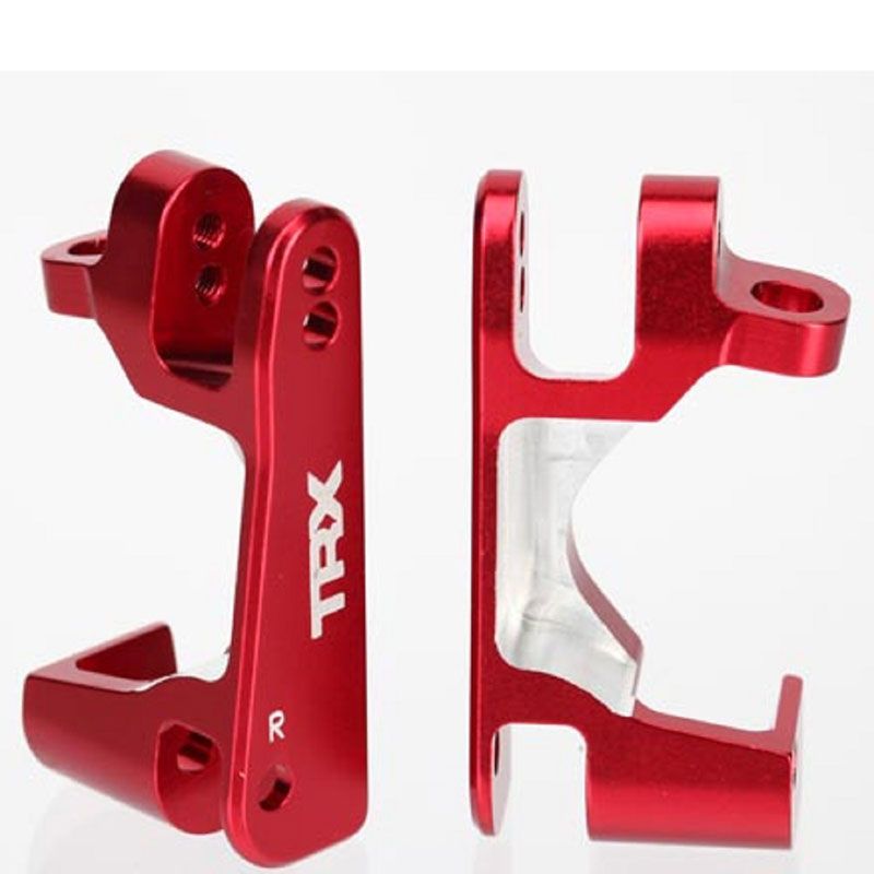 TRAXXAS  CATER BLOCKS (C-HUBS) 6061-T RED L&R