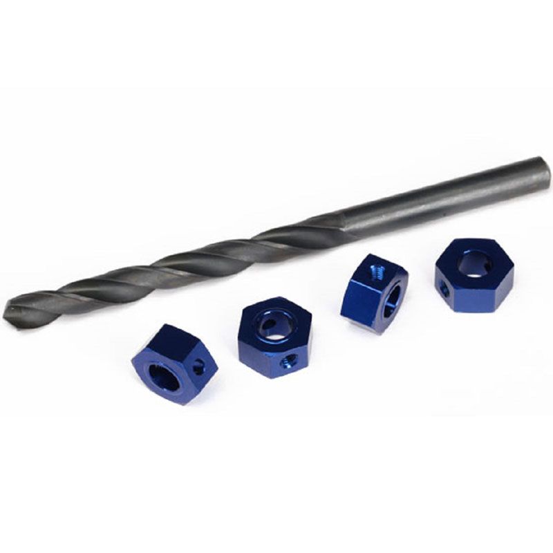 TRAXXAS WHEEL ADAPTORS 12MM HEX 6061