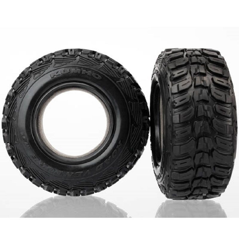TRAXXAS TIRES KUMHO ULTRA-SOFT (S1 OFF-ROAD) (DUAL PROFILE 4.3X1.7- 2.2/3.0') (2)