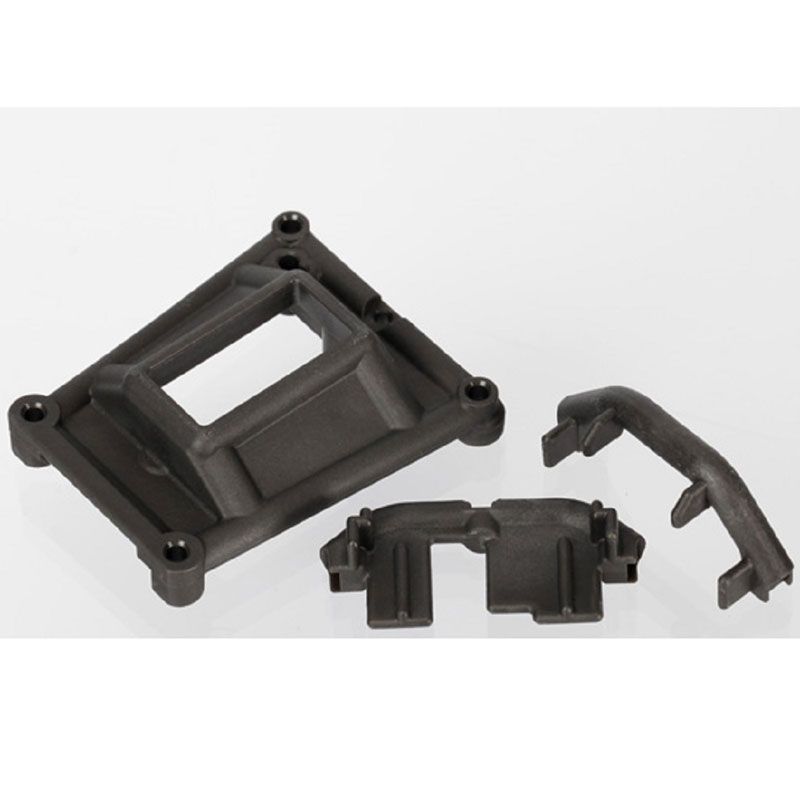 TRAXXAS CHASSIS BRACES (F & R)/ SERVO MNT