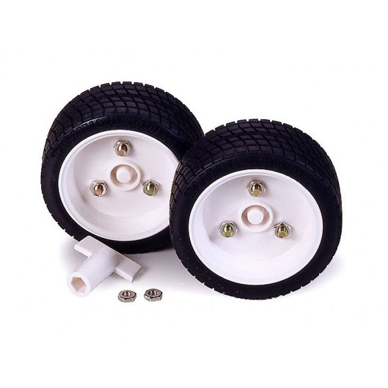 TAMIYA SPORTS TIRE SET (56MM DIA.)