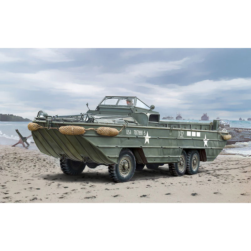 ITALERI 1/72 DUKW2 1/2 TON GMC AMPHIBIOUS TRUCK "D-DAY 80TH ANNIVERSARY"